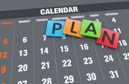 Planning calendar as a concept